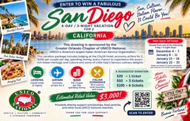Enter to Win a Trip to San Diego Raffle 2026
