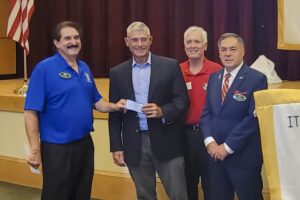 A group of men standing next to each other.